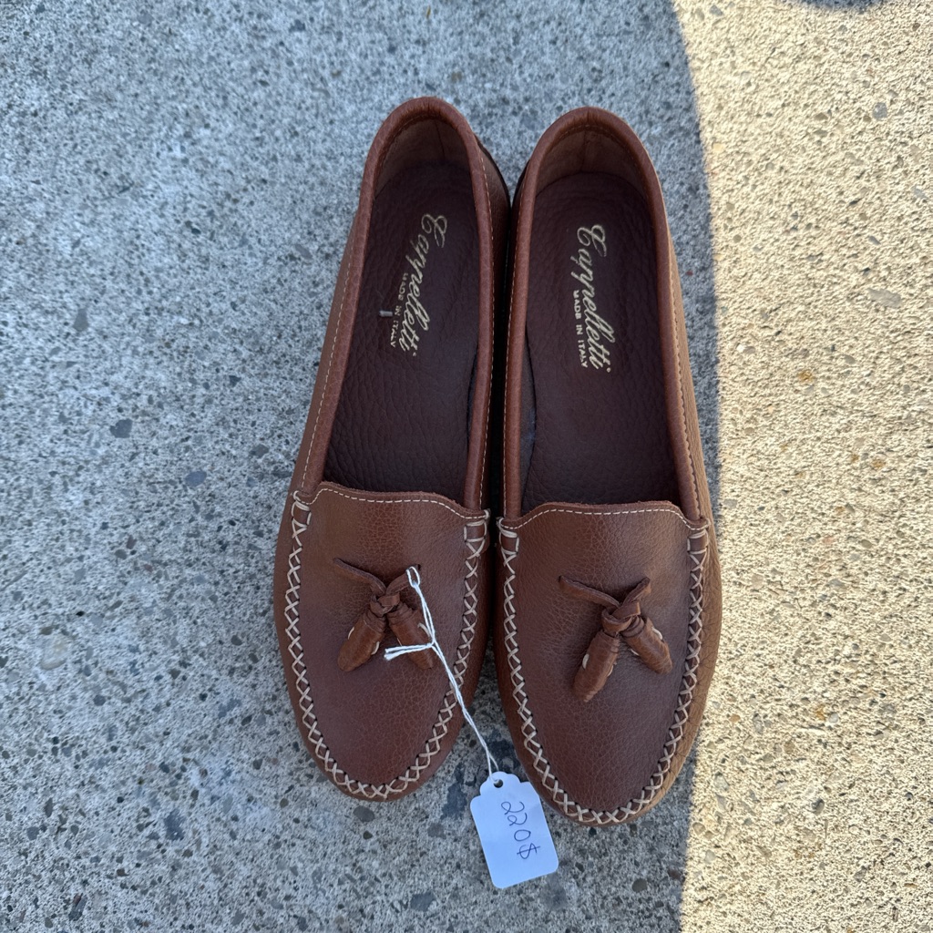 Cappelletti Brown Leather Loafers